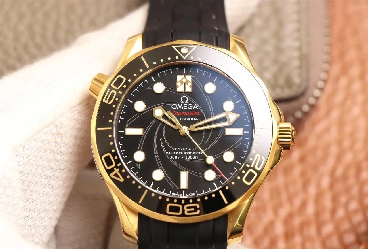 Omega Seamaster 210.62.42.20.01.001 VS Factory 1:1 Best Edition Replica Watch Black Strap